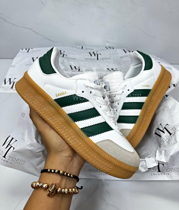 ADIDAS SAMBA 2 PLATAFORMA VERDE worldtenniscali