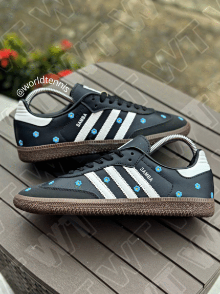 ADIDAS SAMBA NEGRA FLORES