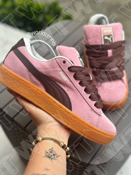 PUMA SUEDE ROSADA