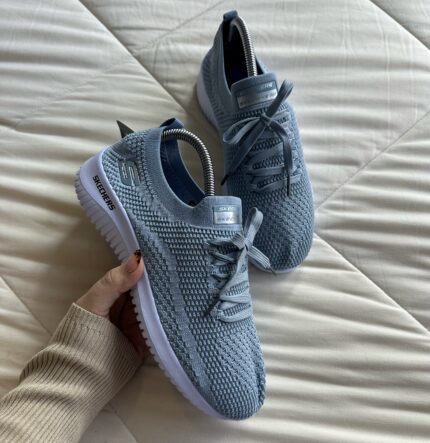 SKECHERS TELA AZUL