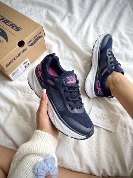 Skechers Azul Fucsia