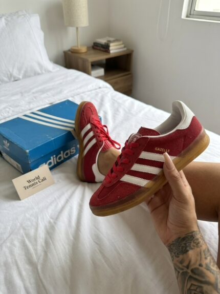 Adidas gazelle rojo