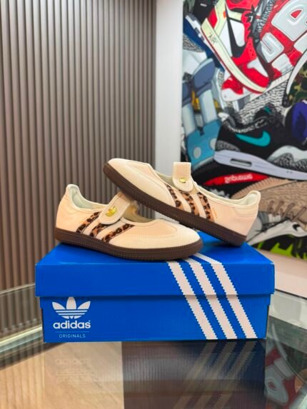 Adidas samba jane leopardo